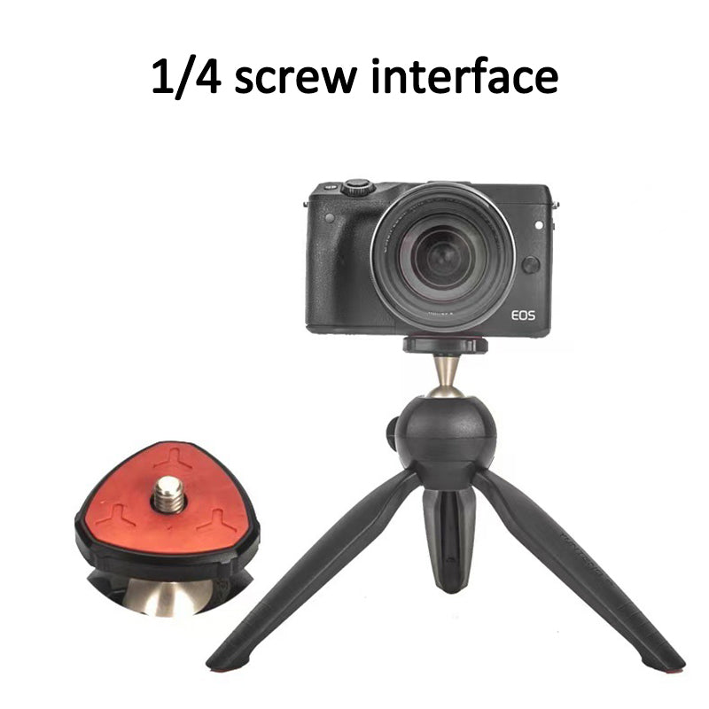 YUNTENG YT-228N Mini Portable Selfie Tripod 1/4 Screw Interface Mobile Phone SLR Camera Holder Stand YUNTENG YT-228N Mini Portable Selfie Tripod 1/4 Screw Interface Mobile Phone SLR Camera Holder Stand